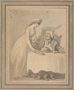The Gourmand af Thomas Rowlandson