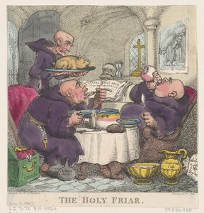 Den hellige bror, 6. maj 1807., 6. maj 1807. af Thomas Rowlandson