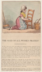 Tjenestepigen af alt Arbejdes Bøn!!, 25. juli 1801., 25. juli 1801. af Thomas Rowlandson