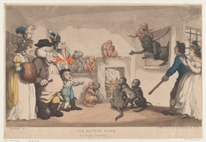 Aberummet i tårnet, 20. december 1799., 20. december 1799. af Thomas Rowlandson