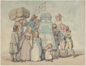 Peep Show af Thomas Rowlandson