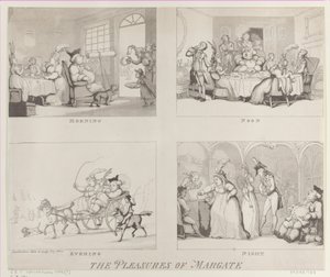 The Pleasures of Margate, 25. juli 1800., 25. juli 1800. af Thomas Rowlandson