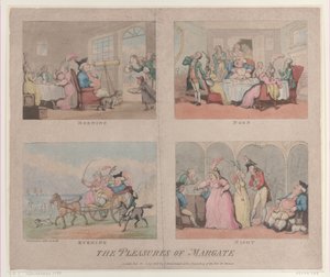 The Pleasures of Margate, 25. juli 1800., 25. juli 1800. af Thomas Rowlandson
