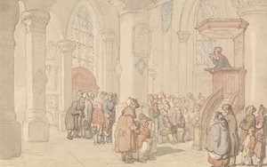Prædikanten af Thomas Rowlandson