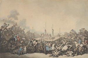 Præmiekampen af Thomas Rowlandson
