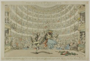 Udsigten foran os af Thomas Rowlandson