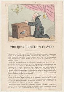 Kvaksalverens læges bøn!!, 30. juli 1801., 30. juli 1801. af Thomas Rowlandson