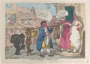 Kaninhandleren, 1810., 1810. af Thomas Rowlandson