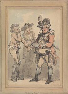 Rekrutteringssergenten af Thomas Rowlandson