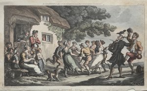 Rev. Dr. Syntax Rural Sport, 1813. af Thomas Rowlandson
