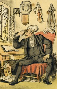 The Reverend Doctor Syntaks af Thomas Rowlandson