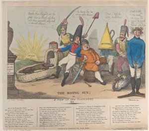 The Rising Sun, eller en udsigt over kontinentet, 28. august 1810., 28. august 1810. af Thomas Rowlandson