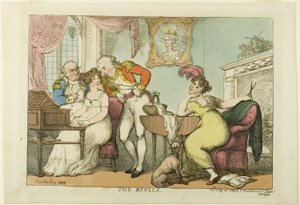 Rivalerne af Thomas Rowlandson