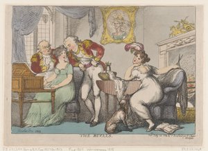 Rivalerne, 14. juli 1807., 14. juli 1807. af Thomas Rowlandson