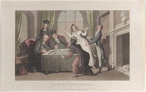 Den hellige side vist, fra Journal of Sentimental Travels in the Southern Provinces ..., 1821. af Thomas Rowlandson