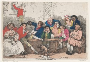 Slangselskabet, 24. juli 1785., 24. juli 1785. af Thomas Rowlandson