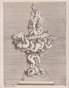 The Sledmere Loving Cup, 1808., 1808. af Thomas Rowlandson