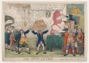 Statsauktionen, 26. Marts 1784., 26. Marts 1784. af Thomas Rowlandson