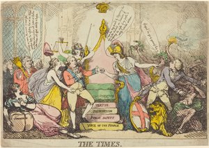 Tiderne af Thomas Rowlandson