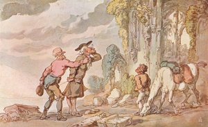 The Tour of Dr. Syntax in Search of the Picturesque, 1800-tallet, 1907 af Thomas Rowlandson