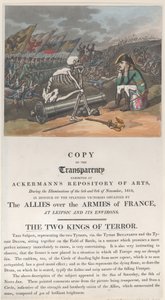 Terrorens to konger, november 1813., november 1813. af Thomas Rowlandson