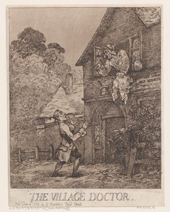 Landsbylægen, 8. juni 1774., 8. juni 1774. af Thomas Rowlandson