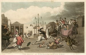 Resultatet af køb af en blind hest af Thomas Rowlandson