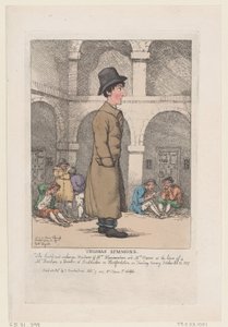 Thomas Simmons, 9. november 1807., 9. november 1807. af Thomas Rowlandson