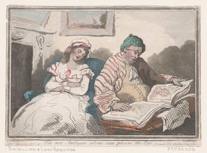 Det er ikke antikviteter alene, der kan behage øjet eller smage forskelligt, 20. november 1786., 20. november 1786. af Thomas Rowlandson