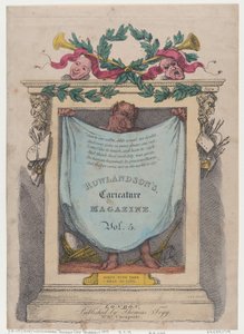 Titelside, Rowlandsons Caricature Magazine, Vol. 5, 1808., 1808. af Thomas Rowlandson