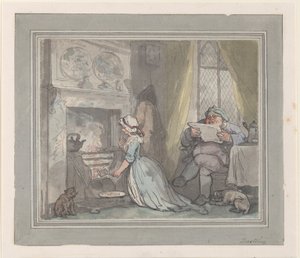 Ristning, 1783-90., 1783-90. af Thomas Rowlandson