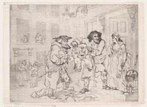 Trafik, 1791., 1791. af Thomas Rowlandson