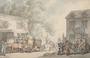 At rejse i Frankrig af Thomas Rowlandson