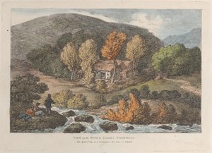 Udsigt over floden Camel, Cornwall, fra Views in Cornwall, 12. april 1812., 12. april 1812. af Thomas Rowlandson