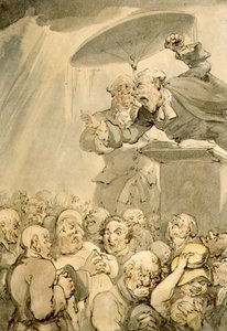William Field (1768-1851) Forkyndelse af Thomas Rowlandson