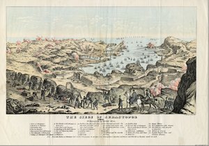 Belejringen af Sevastopol, 1855 af Thomas S. Sinclair