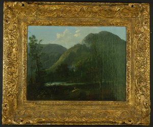 Rydal Hall, ca. 1790 olie på lærred af Thomas Sautelle Roberts