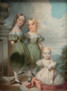 The Children of Homer Ramsdell, Esq., 1842. af Thomas Seir Cummings