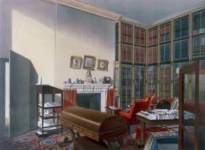 Dukes eget værelse, Apsley House, Westminster, London, 1800-tallet af Thomas Shotter Boys