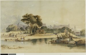 Omegn af Windsor Castle af Thomas Shotter Boys