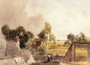 Hougoumont, Waterloo af Thomas Shotter Boys
