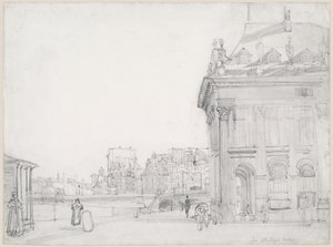 Ile de la Cité fra Institut, Paris af Thomas Shotter Boys