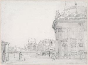 Île de la Cité set fra Institut, Paris af Thomas Shotter Boys
