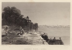 Zahra Baug, Agra (gravering)