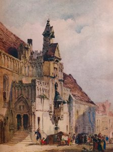 Rådhuset, St Omer, 1867 af Thomas Shotter Boys