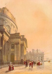 Instituttets kapel, Paris, 1839 af Thomas Shotter Boys