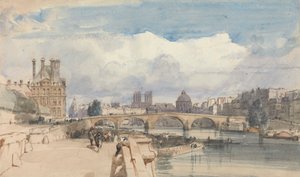 Pont Royal, Paris af Thomas Shotter Boys