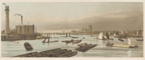 London As It Is: Westminster, fra Waterloo Bridge af Thomas Shotter Boys