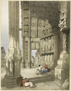 Notre Dame, Chartres af Thomas Shotter Boys