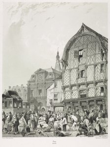 Maleriske og romantiske rejser i det gamle Frankrig, Picardie Vol. 2, 1840. af Thomas Shotter Boys